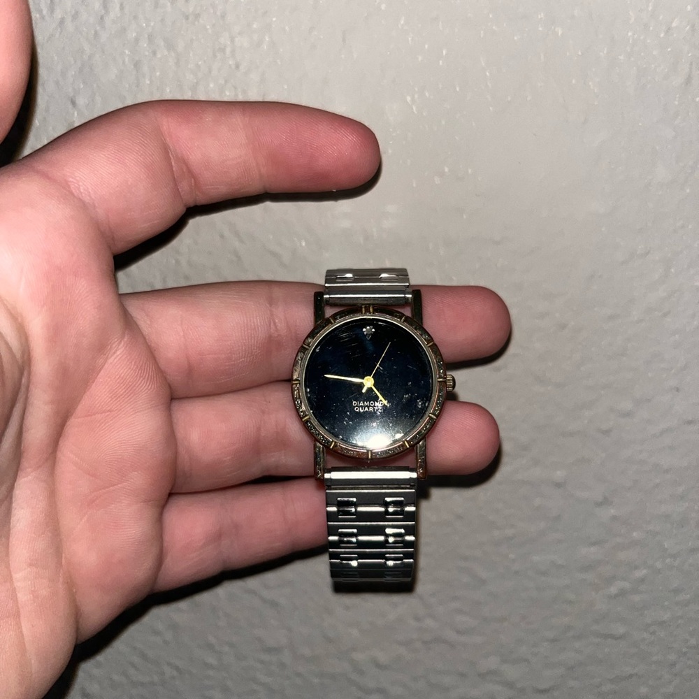 Diamond Quartz Watch